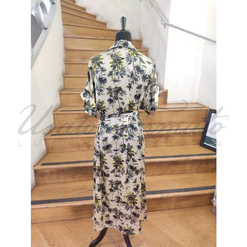 VESTITO DONNA TOUPY BEIGE TG L | Mercatino dell'Usato Roma parioli 3