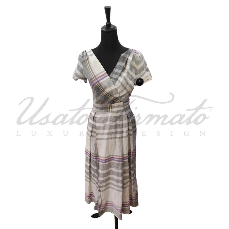 VESTITO DONNA WEEKEND GRIGIO TG S | Mercatino dell'Usato Roma parioli 1
