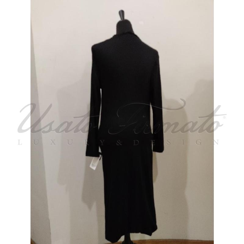 VESTITO MAGLIA DONNA BOTTEGA VENETA NERO TG 42 | Mercatino dell'Usato Roma parioli 3