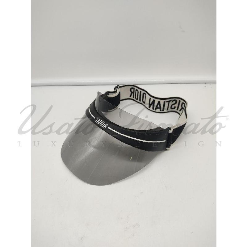 VISIERA CHRISTIAN DIOR J'ADIOR NERA PLEXI | Mercatino dell'Usato Roma parioli 1