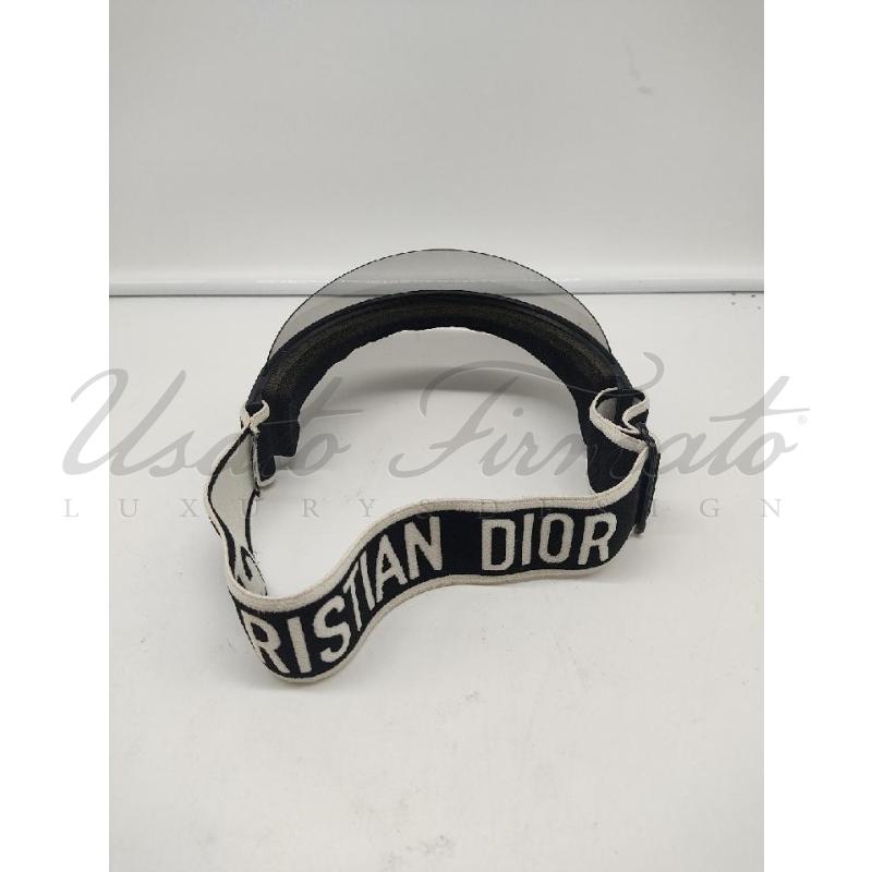 VISIERA CHRISTIAN DIOR J'ADIOR NERA PLEXI | Mercatino dell'Usato Roma parioli 2