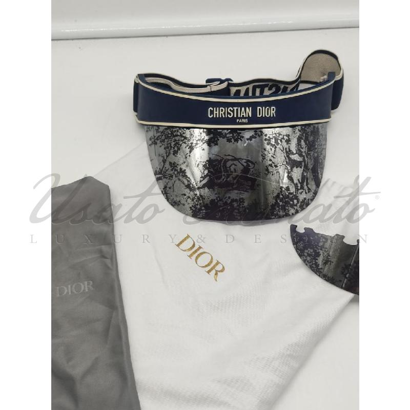 VISIERA DIOR BLU | Mercatino dell'Usato Roma parioli 1