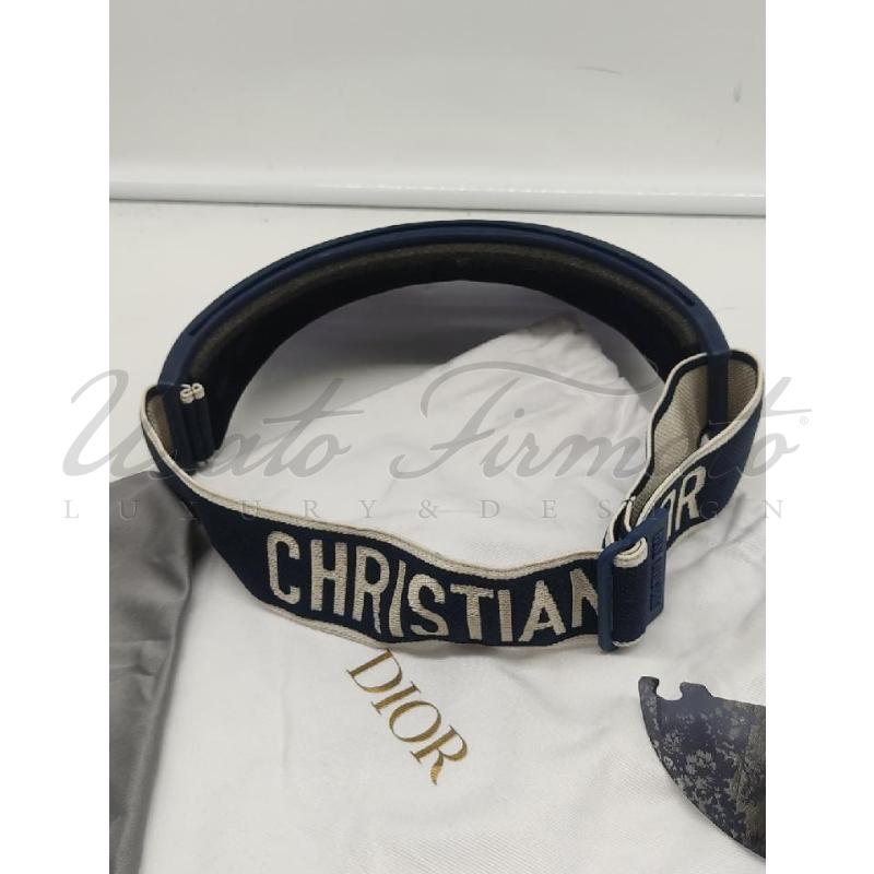VISIERA DIOR BLU | Mercatino dell'Usato Roma parioli 2