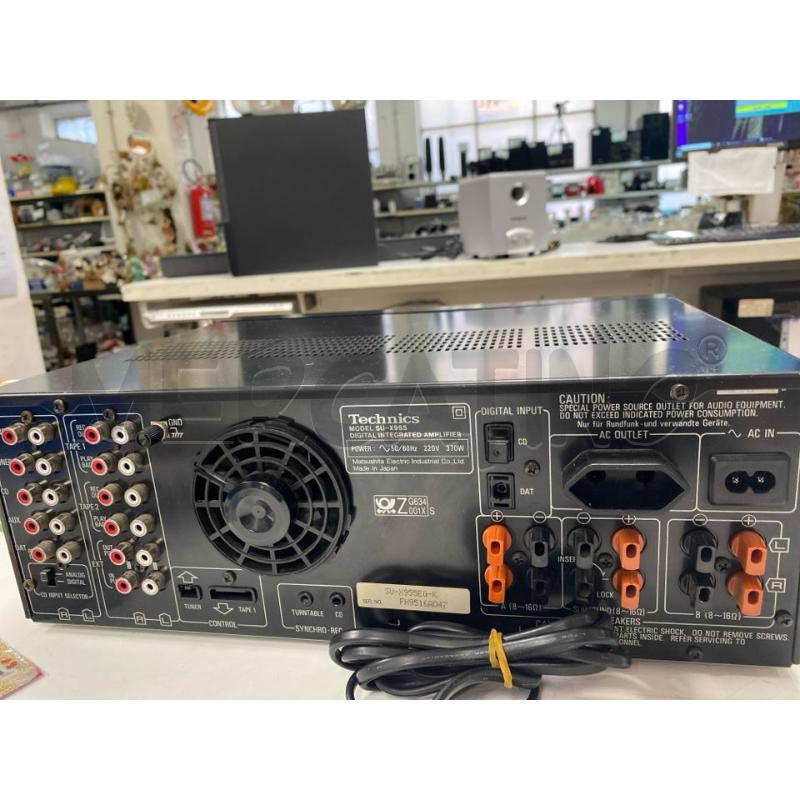 AMPLIFICATORE TECHNICS SU-X955 NERO  | Mercatino dell'Usato Roma casalotti 3
