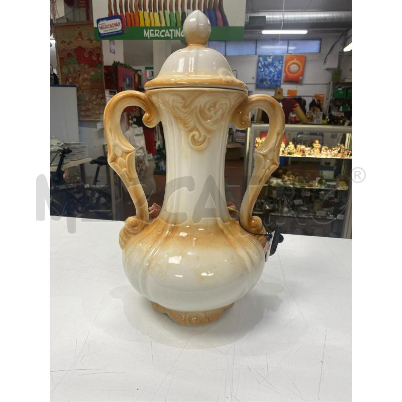 ANFORA TERRACOTTA CAPODIMONTE CON FIORI | Mercatino dell'Usato Roma casalotti 4