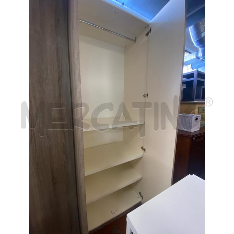 ARMADIO 4 ANTE MARRONE CM. 185X60X250 H | Mercatino dell'Usato Roma casalotti 4