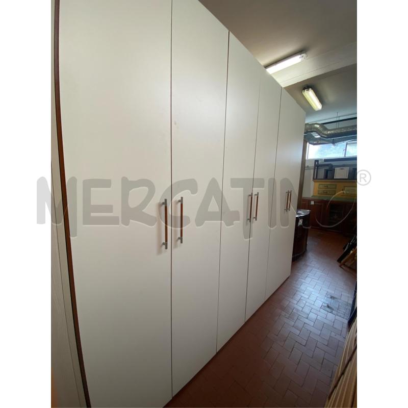 ARMADIO 6 ANTE BIANCO CM. 270X60X250 H  | Mercatino dell'Usato Roma casalotti 2