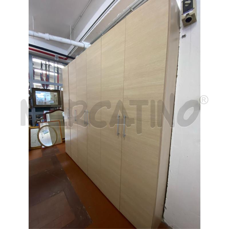 ARMADIO 6 ANTE CM. 272X60X250 H | Mercatino dell'Usato Roma casalotti 2