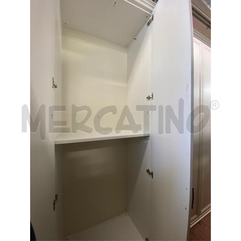 ARMADIO MOBILIFICIO BIANCO 6ANTE+MEZZO ANGOLO CM.310X60270 H | Mercatino dell'Usato Roma casalotti 4