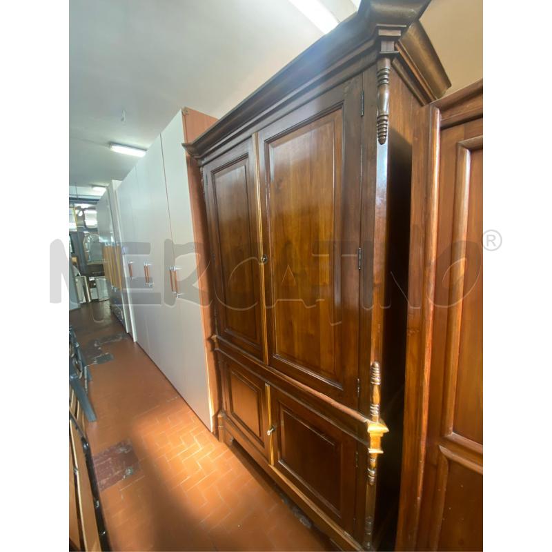 ARMADIO NOCE DUE ANTE CM. 150X70X220 H  | Mercatino dell'Usato Roma casalotti 1
