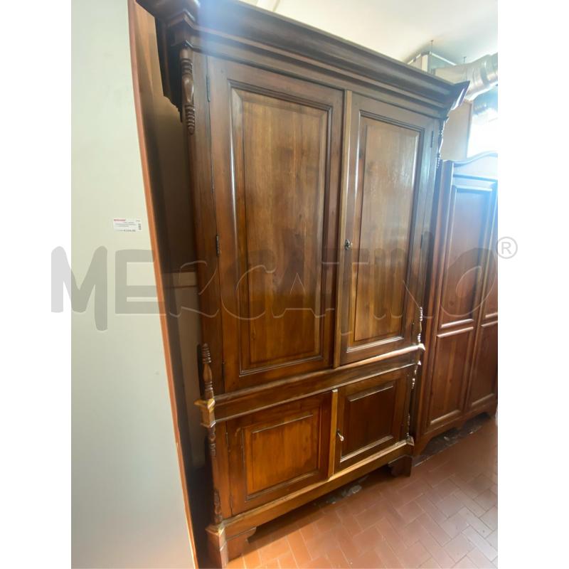 ARMADIO NOCE DUE ANTE CM. 150X70X220 H  | Mercatino dell'Usato Roma casalotti 2