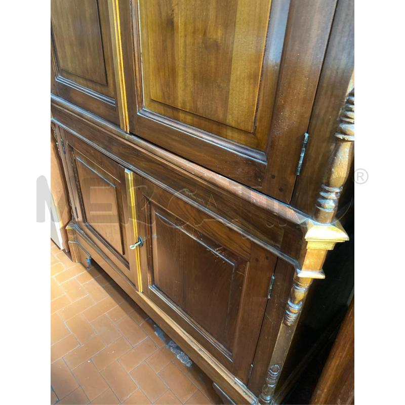 ARMADIO NOCE DUE ANTE CM. 150X70X220 H  | Mercatino dell'Usato Roma casalotti 5