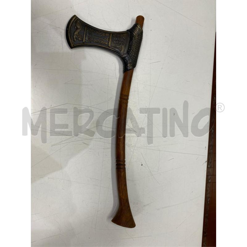 ASCIA LEGNO PUNTA DECORATA EGIZIANI | Mercatino dell'Usato Roma casalotti 1