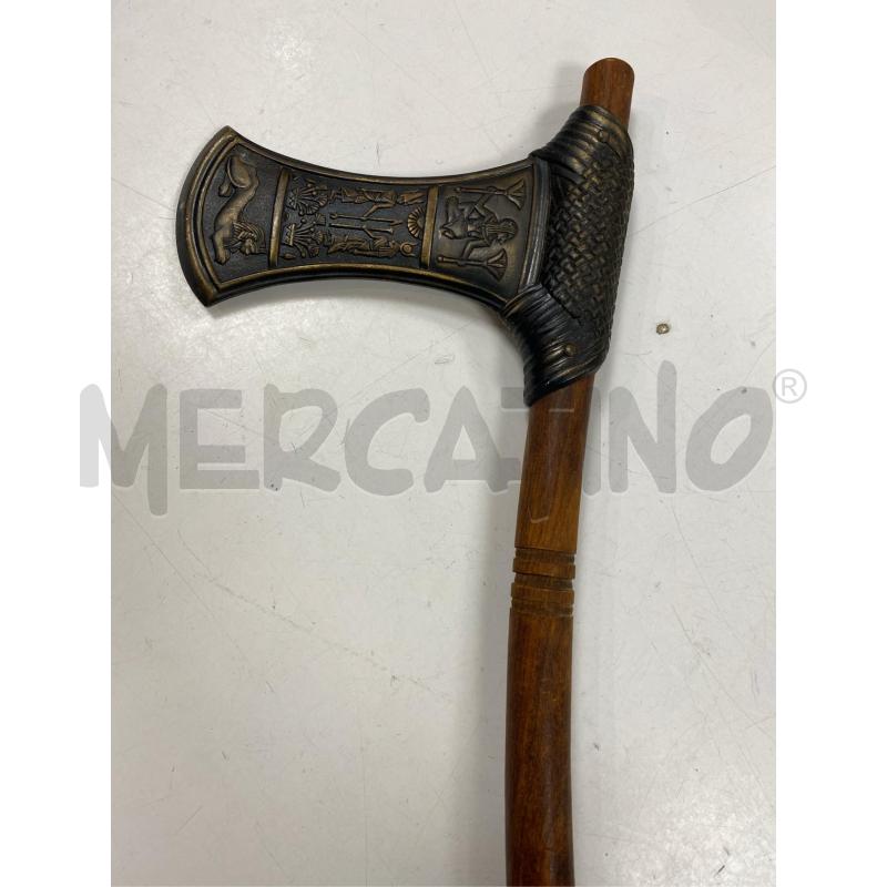 ASCIA LEGNO PUNTA DECORATA EGIZIANI | Mercatino dell'Usato Roma casalotti 2