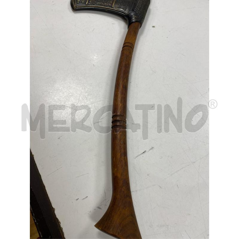 ASCIA LEGNO PUNTA DECORATA EGIZIANI | Mercatino dell'Usato Roma casalotti 3