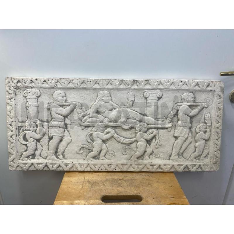 BASSORILIEVO IN GESSO LAVORATO CM. 70X30 | Mercatino dell'Usato Roma casalotti 1