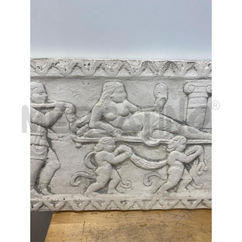 BASSORILIEVO IN GESSO LAVORATO CM. 70X30 | Mercatino dell'Usato Roma casalotti 3