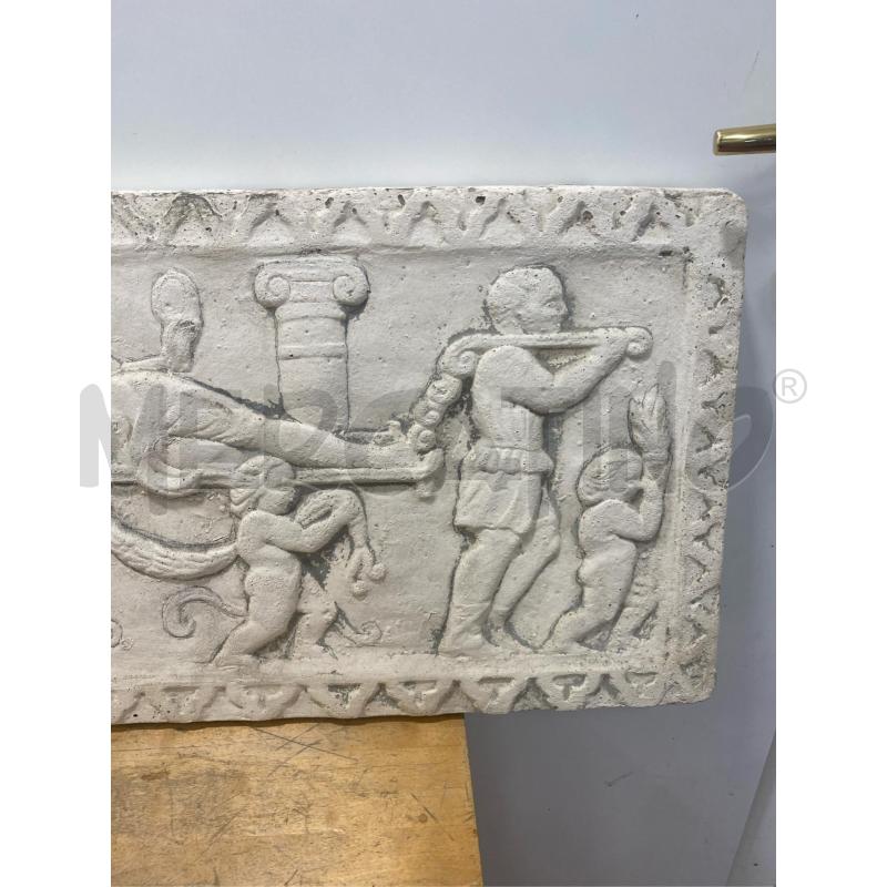 BASSORILIEVO IN GESSO LAVORATO CM. 70X30 | Mercatino dell'Usato Roma casalotti 4