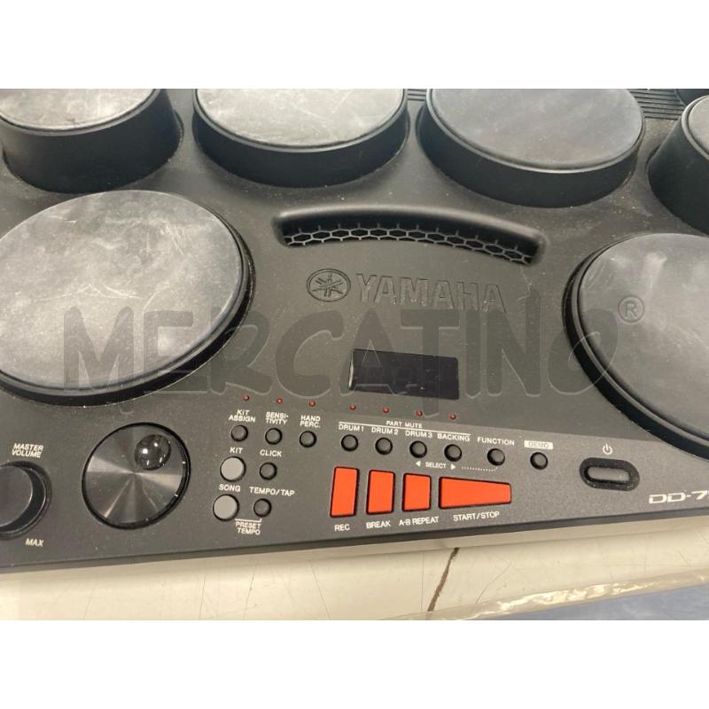 BATTERIA ELETTRONICA YAMAHA DD 75 NERA CON CUFFIE | Mercatino dell'Usato Roma casalotti 4