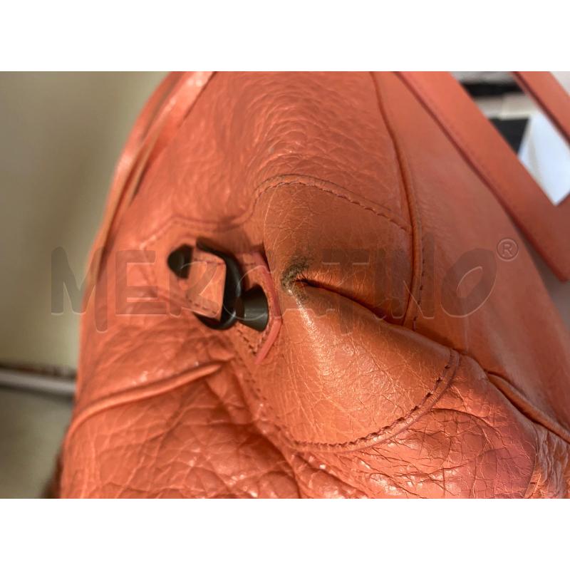 BORSA BALENCIAGA ROSA PELLE CLASSIC SUNDAY TOTE  DONNA  | Mercatino dell'Usato Roma casalotti 3