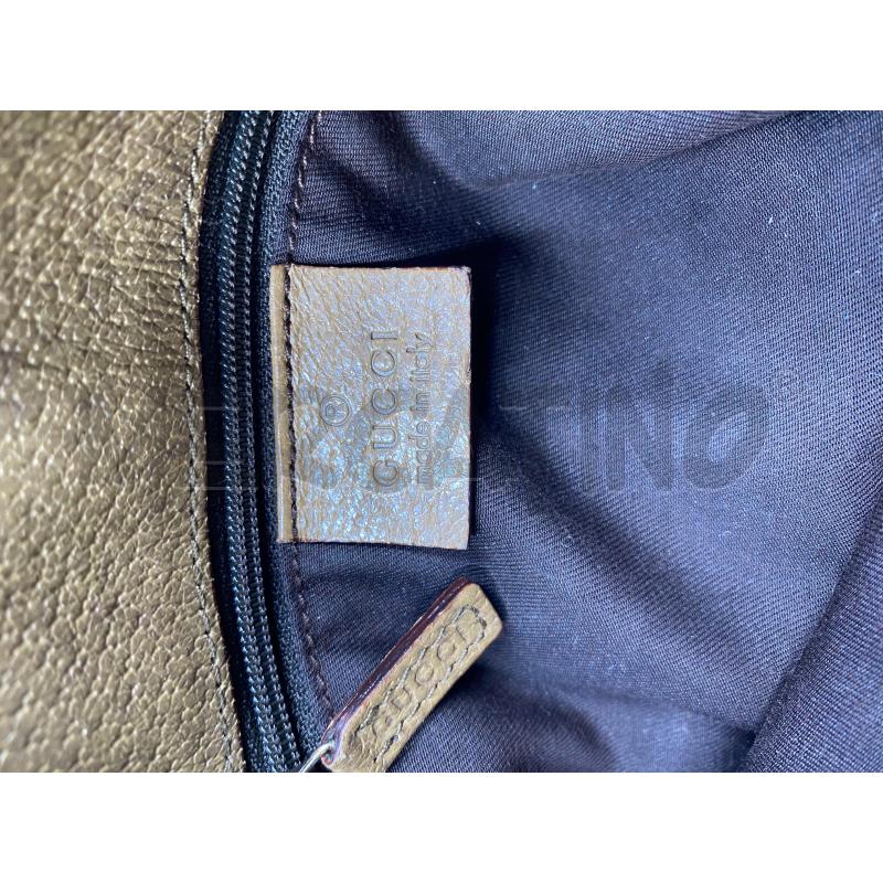 BORSA GUCCI VINTAGE BEIGE TELA DONNA  | Mercatino dell'Usato Roma casalotti 2