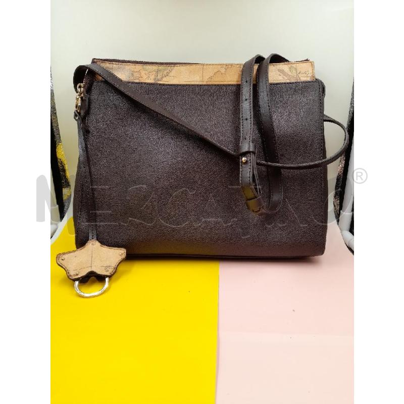 BORSA TRACOLLA ALVIERO MARTINI PRIMA CLASSE MARRONE | Mercatino dell'Usato Roma casalotti 1