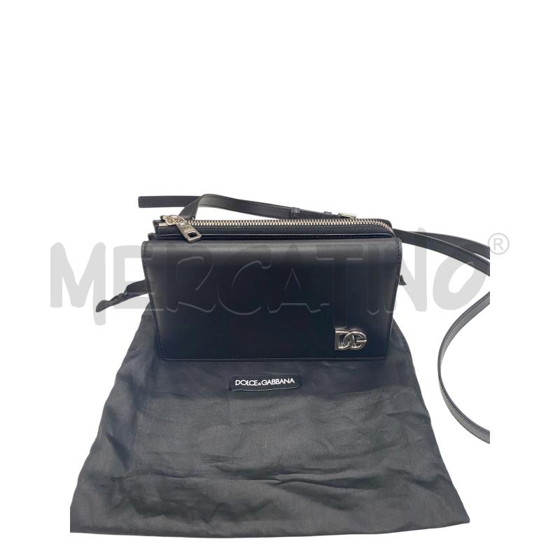 BORSA TRACOLLA DOLCE&GABBANA NERA DONNA  | Mercatino dell'Usato Roma casalotti 1