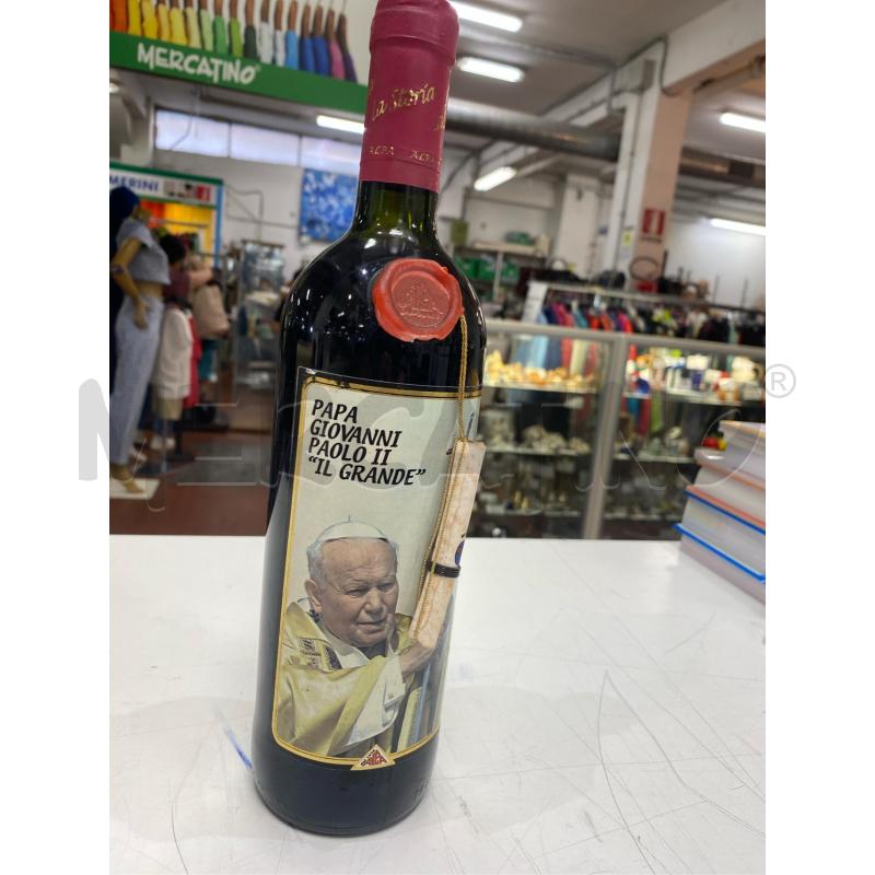BOTTIGLIA DA COLLEZIONE PAPA GIOVANNI PAOLO II | Mercatino dell'Usato Roma casalotti 1