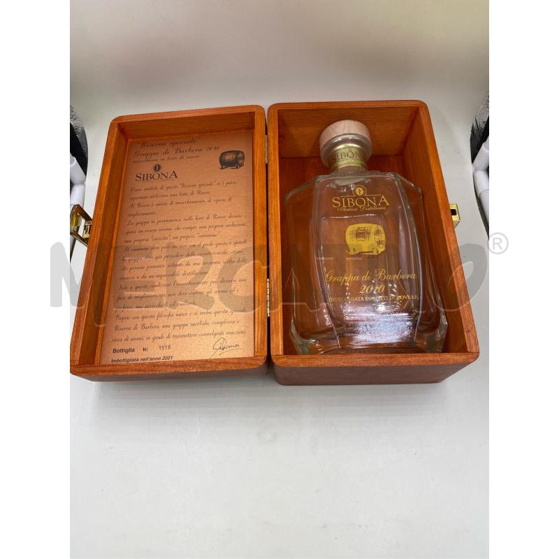 BOTTIGLIA GRAPPA SIBONA 2010 | Mercatino dell'Usato Roma casalotti 1