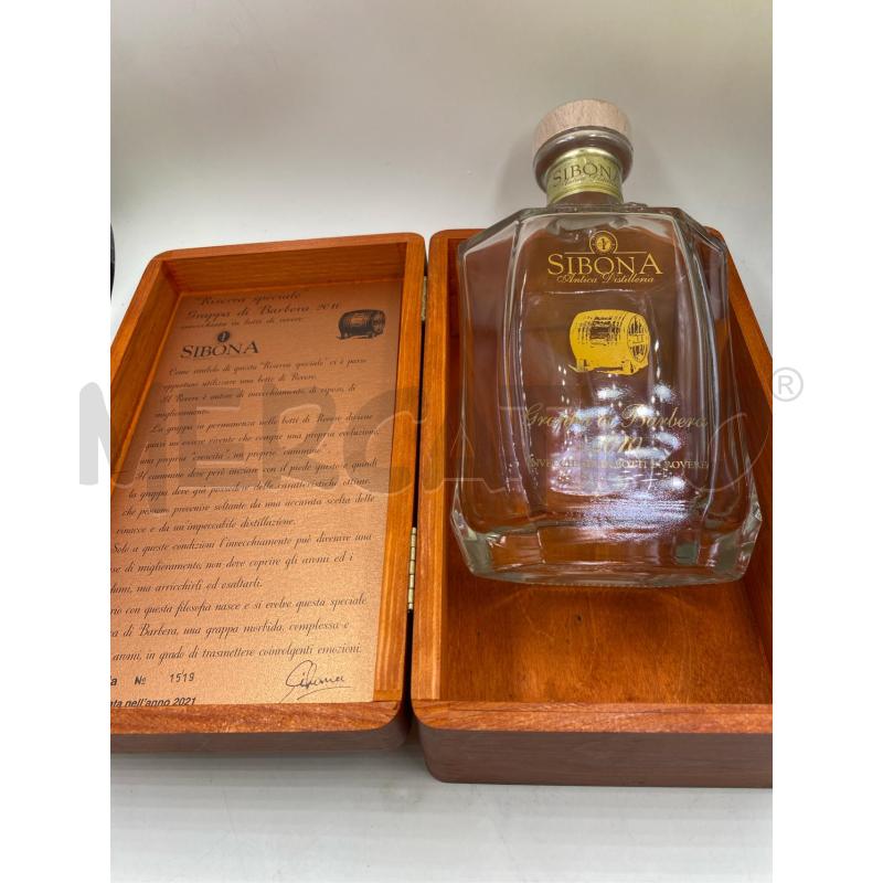 BOTTIGLIA GRAPPA SIBONA 2010 | Mercatino dell'Usato Roma casalotti 5