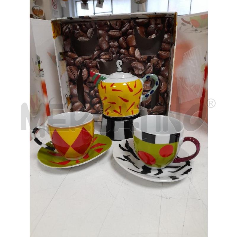 CAFFETTIERA C/2 TAZZINE BRANDANI GIFT GROUP | Mercatino dell'Usato Roma casalotti 3