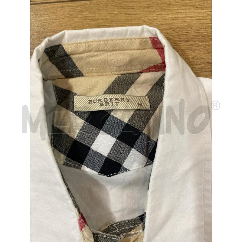 CAMICIA BURBERRY BIANCO UOMO  | Mercatino dell'Usato Roma casalotti 2