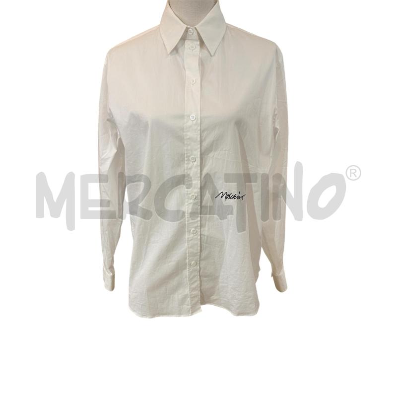 CAMICIA MOSCHINO BIANCO DONNA  | Mercatino dell'Usato Roma casalotti 1