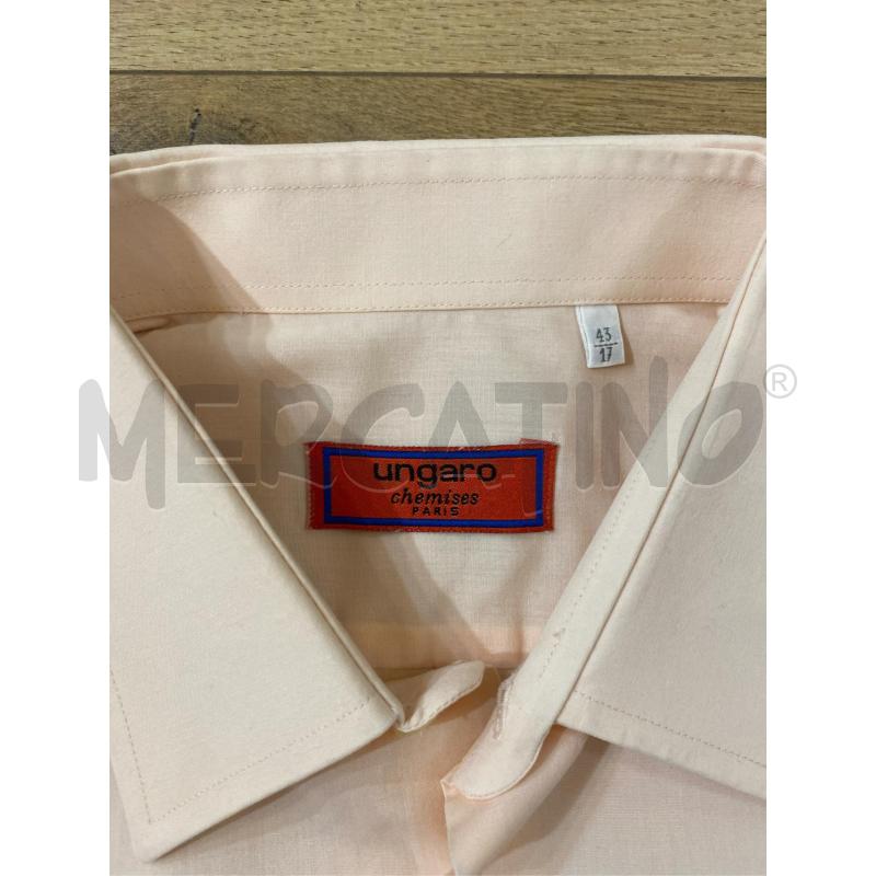 CAMICIA UNGARO ROSA UOMO  | Mercatino dell'Usato Roma casalotti 2