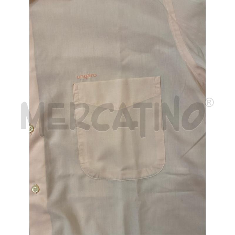 CAMICIA UNGARO ROSA UOMO  | Mercatino dell'Usato Roma casalotti 3