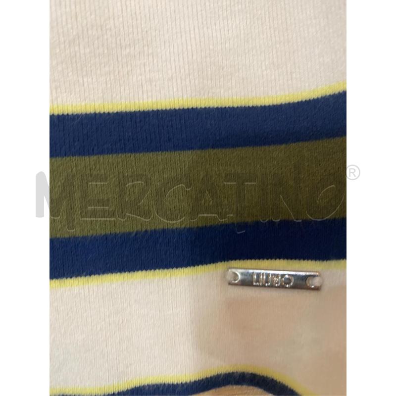 CANOTTA LIU JO VERDE BIANCO DONNA  | Mercatino dell'Usato Roma casalotti 2
