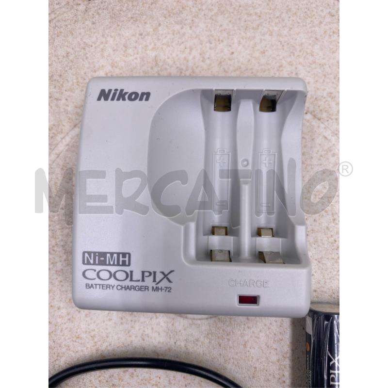 CARICATORE NIKON NI-MH COOLPIX MH-72 | Mercatino dell'Usato Roma casalotti 2
