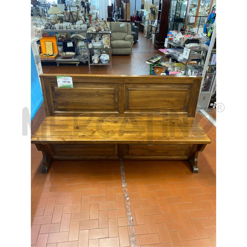 CASSAPANCA CASTAGNO 160X52X90 | Mercatino dell'Usato Roma casalotti 1