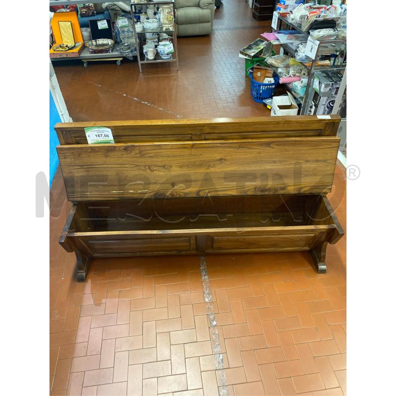 CASSAPANCA CASTAGNO 160X52X90 | Mercatino dell'Usato Roma casalotti 2
