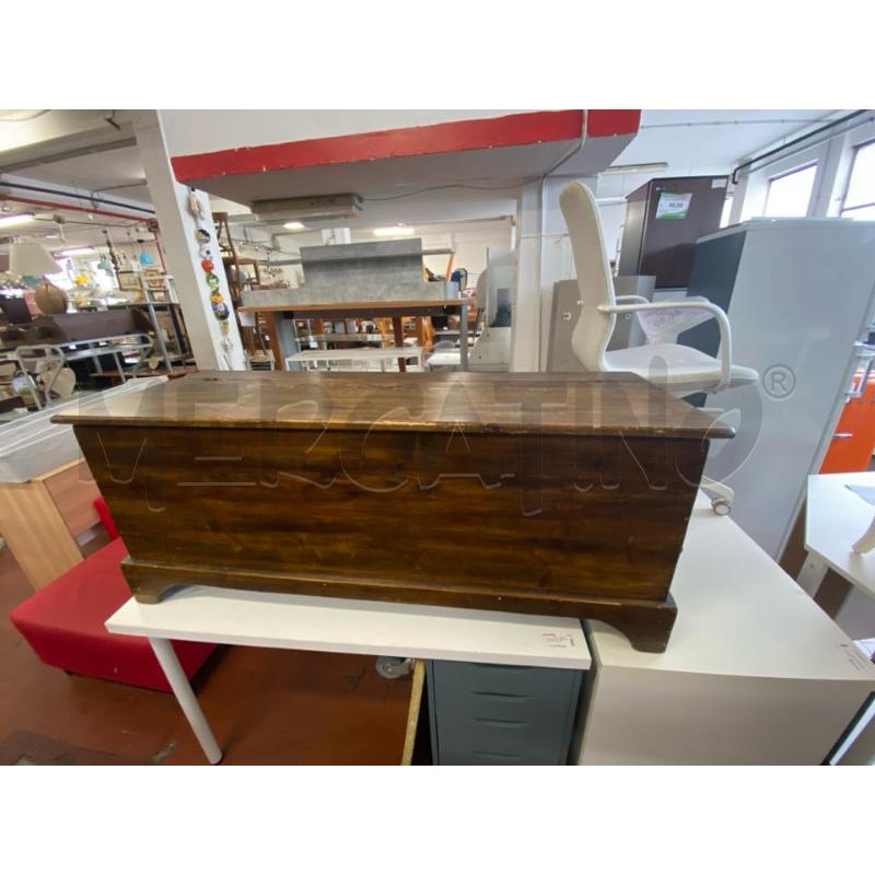 CASSAPANCA IN LEGNO CM. 135X46X55 H | Mercatino dell'Usato Roma casalotti 1