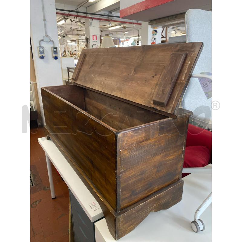 CASSAPANCA IN LEGNO CM. 135X46X55 H | Mercatino dell'Usato Roma casalotti 4