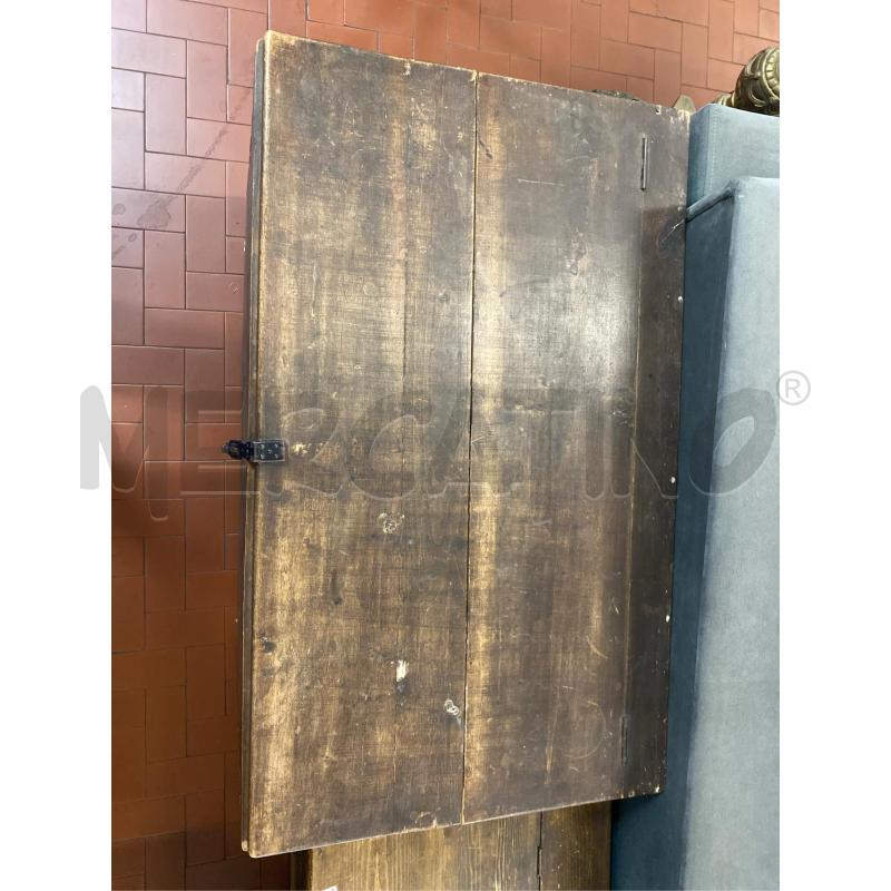 CASSAPANCA IN LEGNO SCURO CM. 100X60X65 H | Mercatino dell'Usato Roma casalotti 4