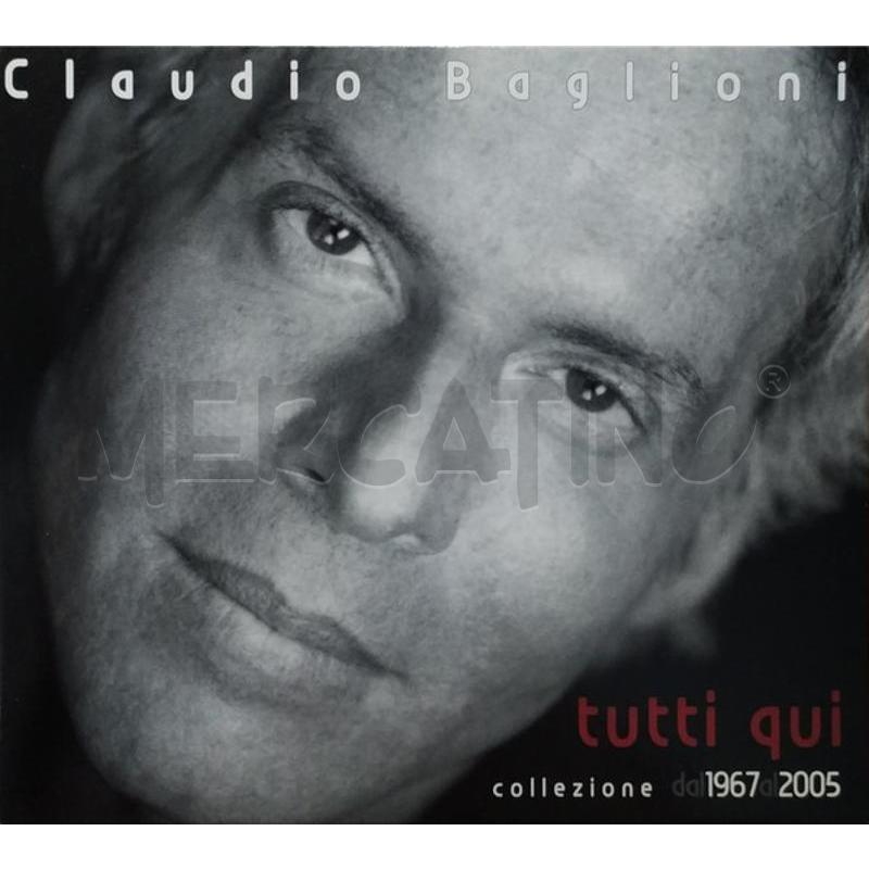 CLAUDIO BAGLIONI - TUTTI QUI - COLLEZIONE DAL 1967 | Mercatino dell'Usato Roma casalotti 1