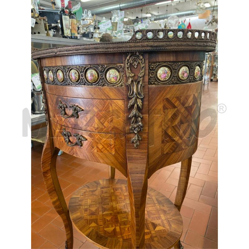 COMODINO TAVOLINO ANTICO LUIGI XVI CM.53X42X80 H | Mercatino dell'Usato Roma casalotti 4
