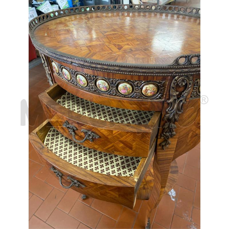 COMODINO TAVOLINO ANTICO LUIGI XVI CM.53X42X80 H | Mercatino dell'Usato Roma casalotti 4