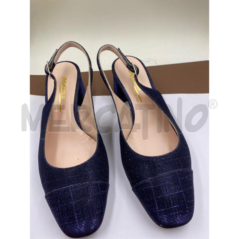 COMPLETO SCARPE+BORSETTA BLU DONNA  | Mercatino dell'Usato Roma casalotti 2