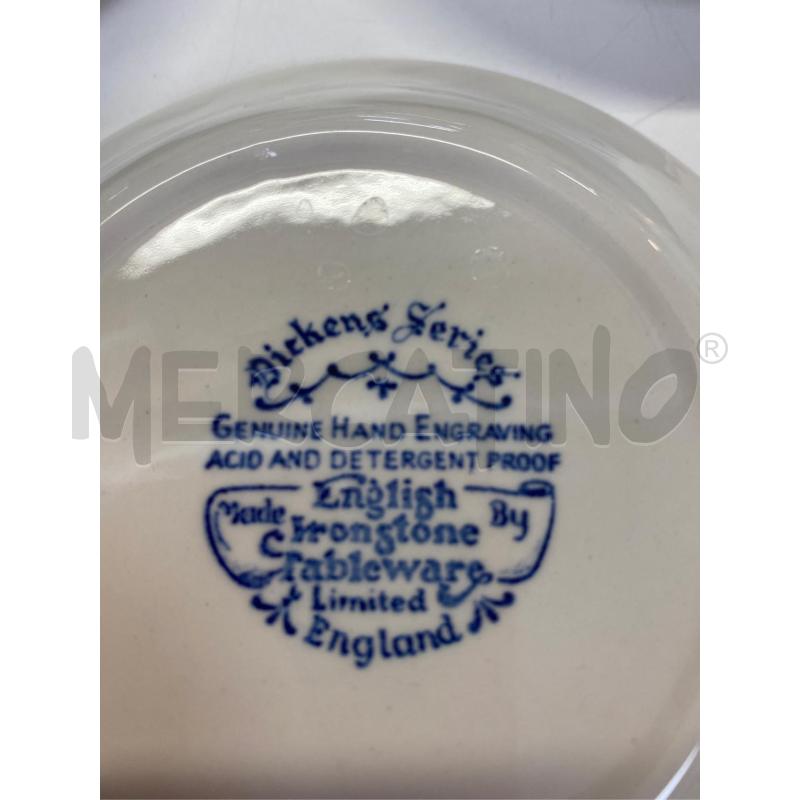 COPPETTE MACEDONIA PZ. 6 ENGLISH IRONSTONE TABLEWARE