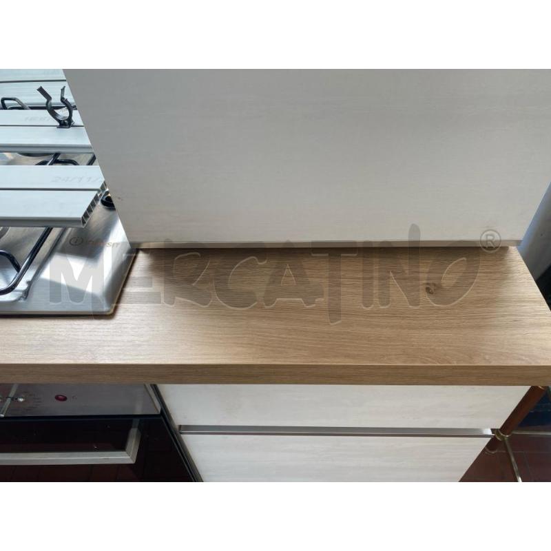 CUCINA BIANCA SOLO FORNO CM. 200X60 | Mercatino dell'Usato Roma casalotti 2