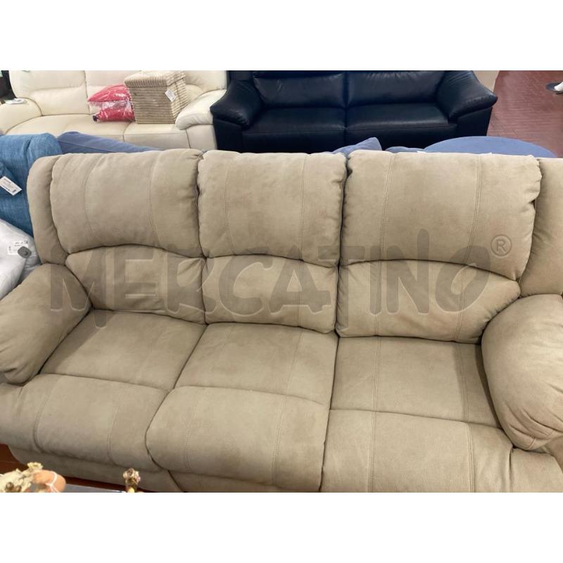 DIVANO 3 POSTI CON 2 RECLINABILI ELETTRICI TORTORA CM.205X85 | Mercatino dell'Usato Roma casalotti 2
