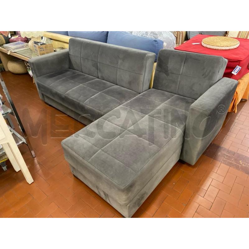 DIVANO ANGOLARE CONTENITORE CM. 230X150  | Mercatino dell'Usato Roma casalotti 1